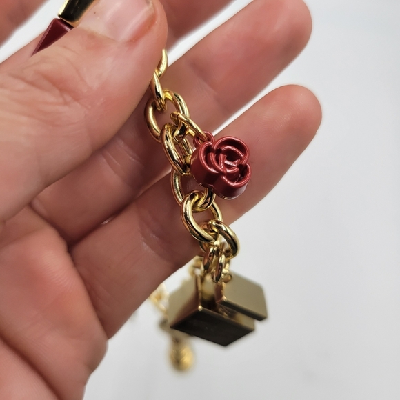 Dolce & Gabbana Gold-Tone Makeup Charm Bracelet - Picture 3 of 16